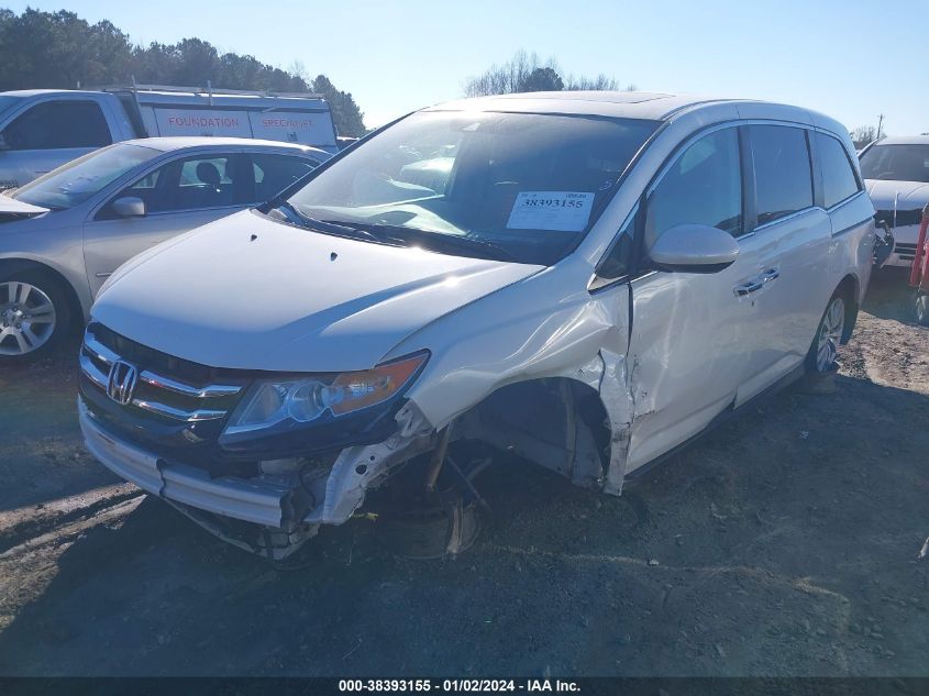 2016 HONDA ODYSSEY EX-L - 5FNRL5H69GB152097