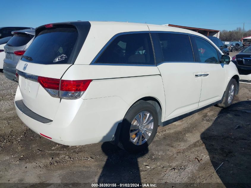 2016 HONDA ODYSSEY EX-L - 5FNRL5H69GB152097