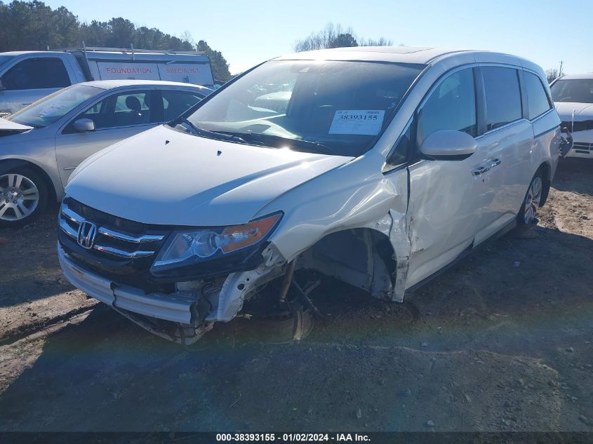 2016 HONDA ODYSSEY EX-L - 5FNRL5H69GB152097