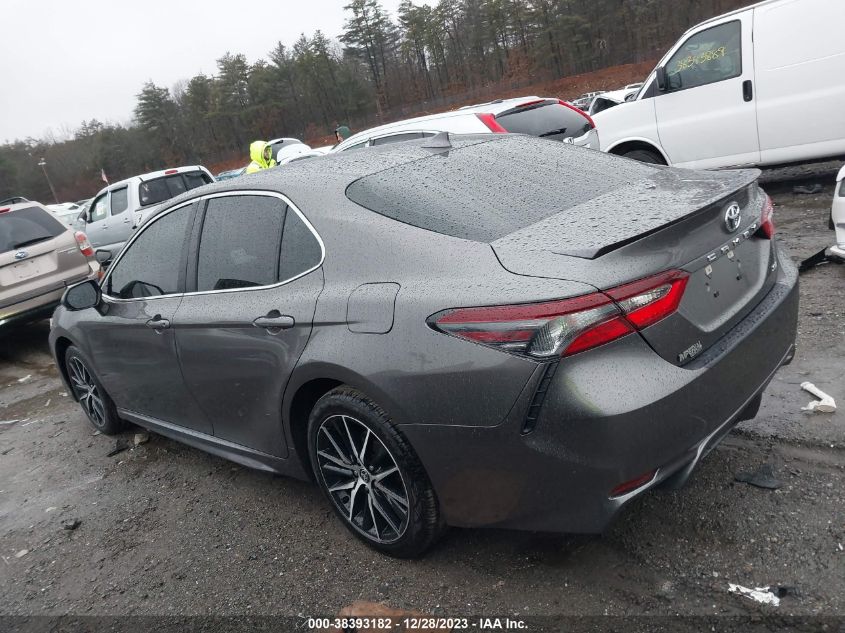 2022 TOYOTA CAMRY SE/SE NIGHT SHADE - 4T1G11AK5NU681737