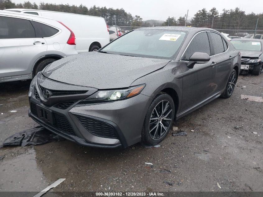 2022 TOYOTA CAMRY SE/SE NIGHT SHADE - 4T1G11AK5NU681737