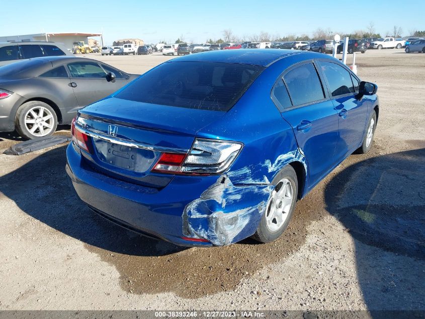2014 HONDA CIVIC LX - 2HGFB2F56EH507072