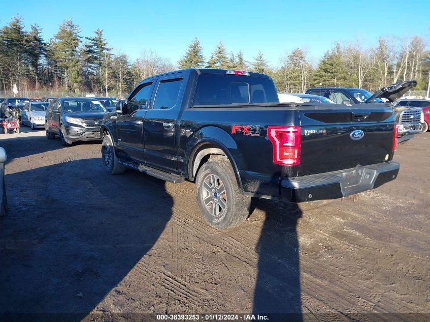 2016 FORD F-150 LARIAT - 1FTEW1EG8GFB29241