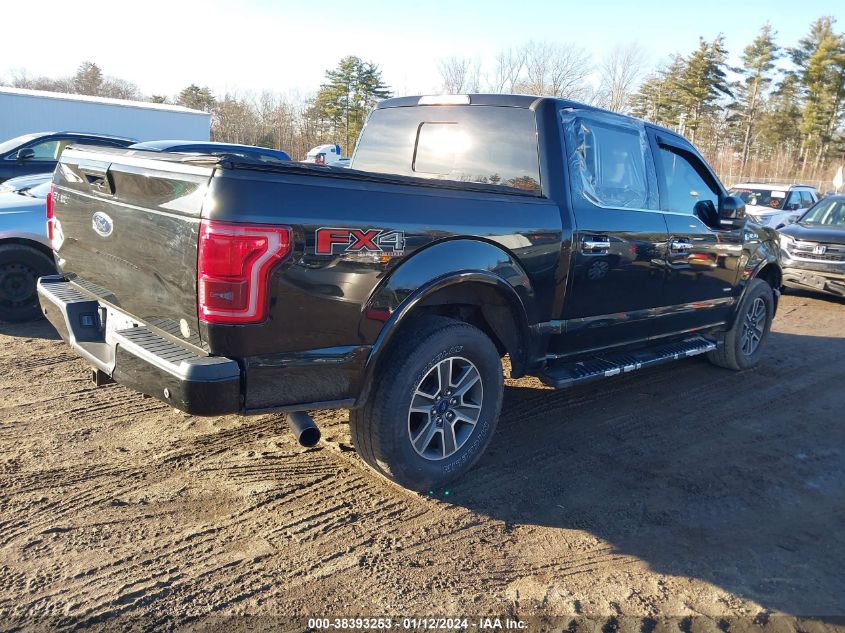 2016 FORD F-150 LARIAT - 1FTEW1EG8GFB29241