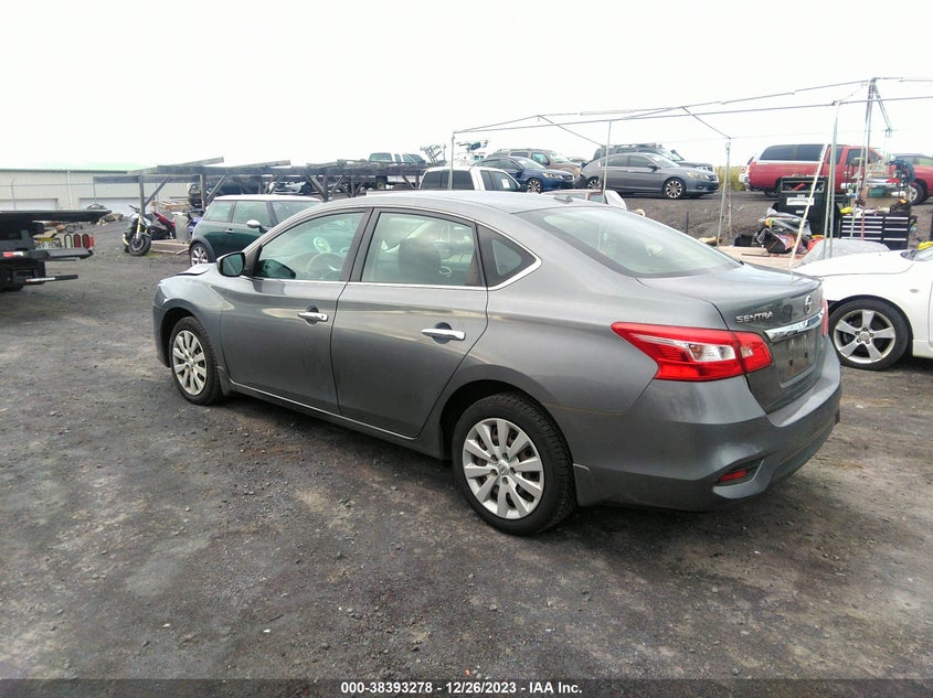VIN 3N1AB7AP4HY384453 2017 NISSAN SENTRA SV