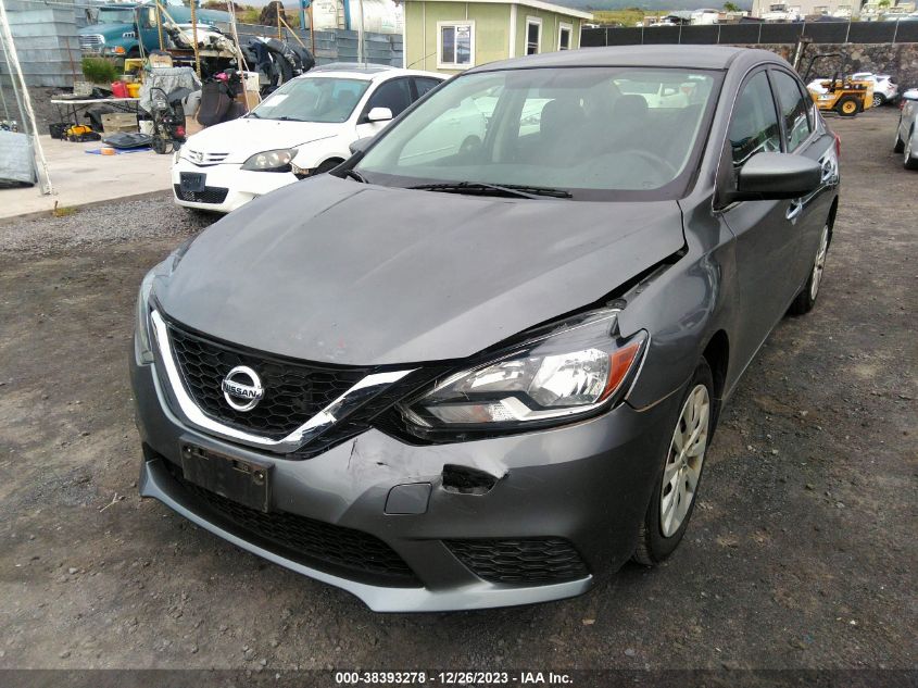 VIN 3N1AB7AP4HY384453 2017 NISSAN SENTRA SV