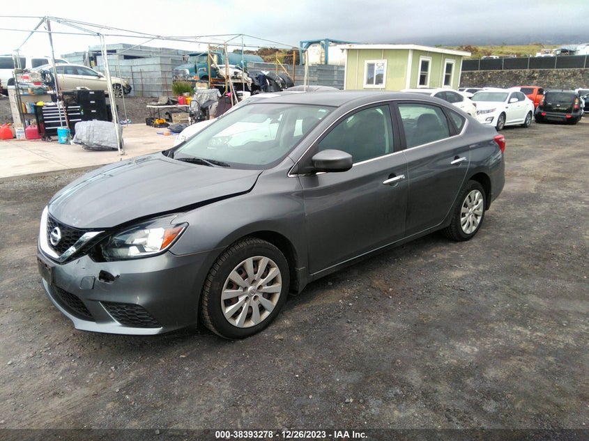 VIN 3N1AB7AP4HY384453 2017 NISSAN SENTRA SV