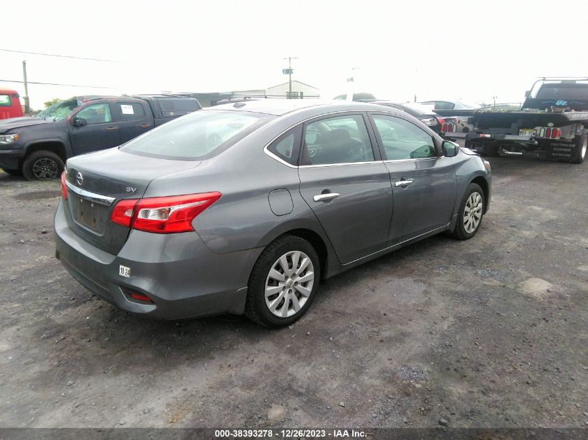 VIN 3N1AB7AP4HY384453 2017 NISSAN SENTRA SV