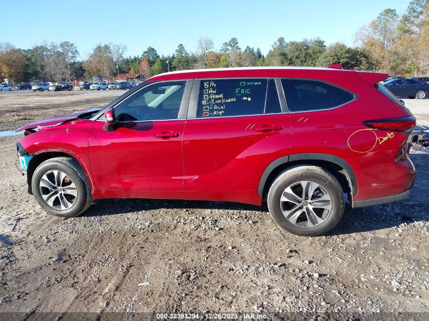 2023 TOYOTA HIGHLANDER XLE - 5TDKDRAH5PS015686