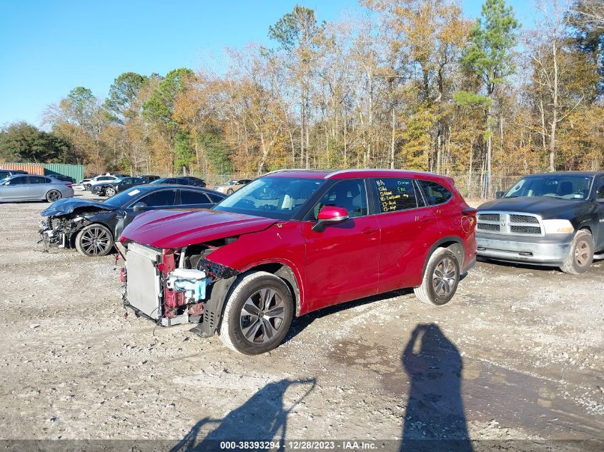 2023 TOYOTA HIGHLANDER XLE - 5TDKDRAH5PS015686