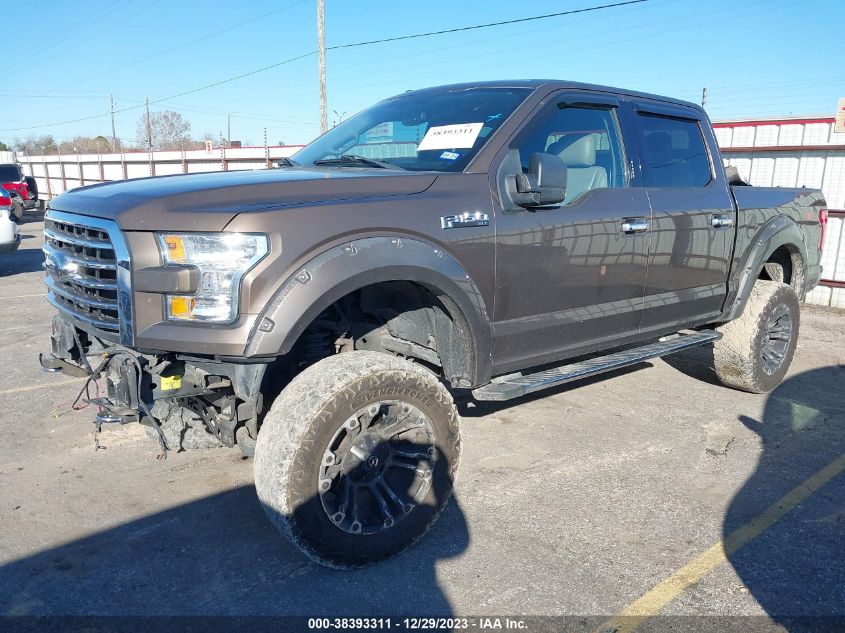 2016 FORD F-150 SUPERCREW - 1FTEW1EF6GKD51906