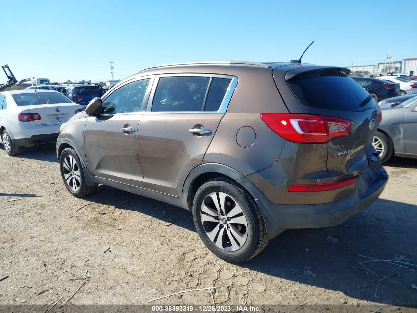 2013 KIA SPORTAGE EX - KNDPC3A20D7507114