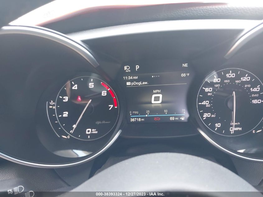 2019 ALFA ROMEO GIULIA - ZARFANANXK7604671