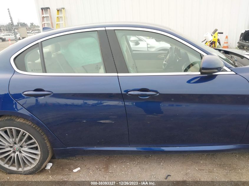 2018 ALFA ROMEO GIULIA TI LUSSO RWD - ZARFAECN1J7593443