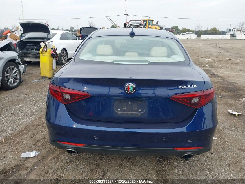 2018 ALFA ROMEO GIULIA TI LUSSO RWD - ZARFAECN1J7593443
