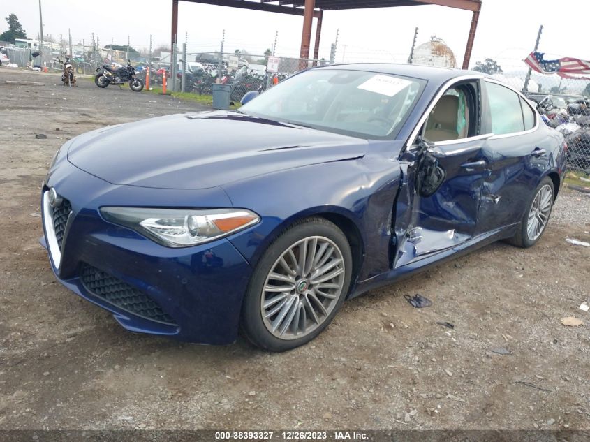 2018 ALFA ROMEO GIULIA TI LUSSO RWD - ZARFAECN1J7593443