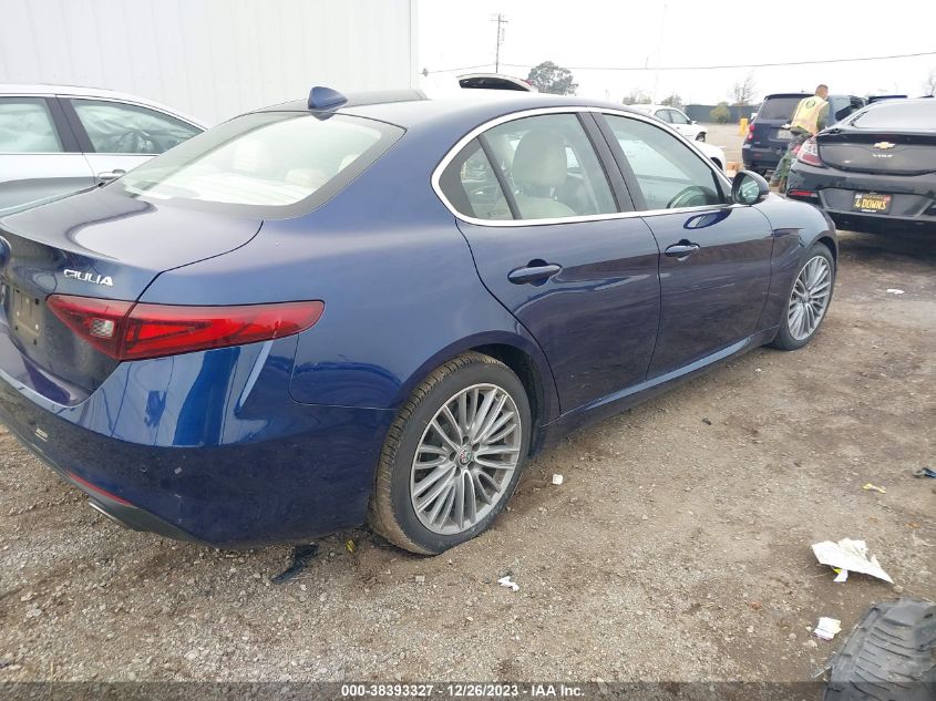 2018 ALFA ROMEO GIULIA TI LUSSO RWD - ZARFAECN1J7593443