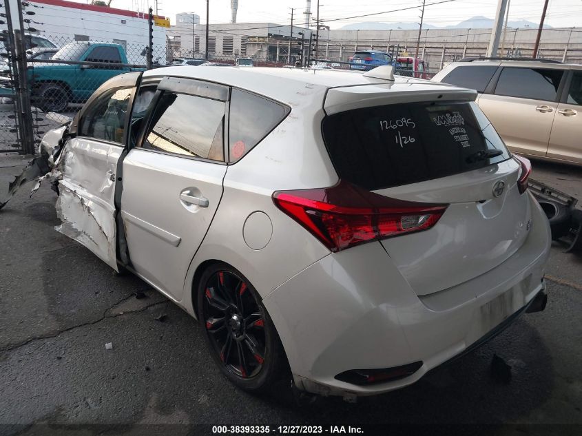 2016 TOYOTA SCION IM JTNKARJE5GJ505293