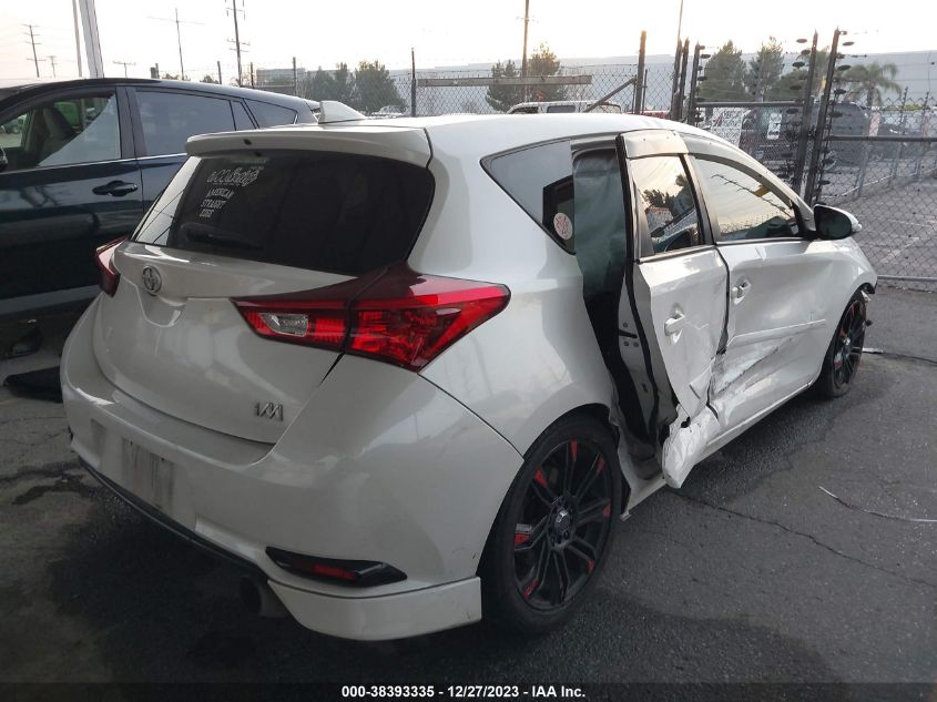2016 TOYOTA SCION IM JTNKARJE5GJ505293
