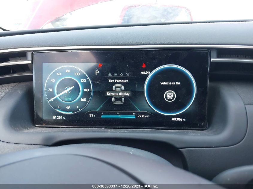2022 HYUNDAI TUCSON SEL - 5NMJC3AE7NH101406