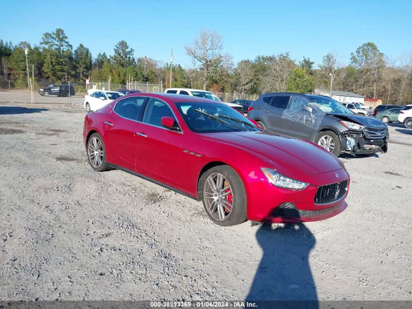 2015 MASERATI GHIBLI - ZAM57XSA7F1144238