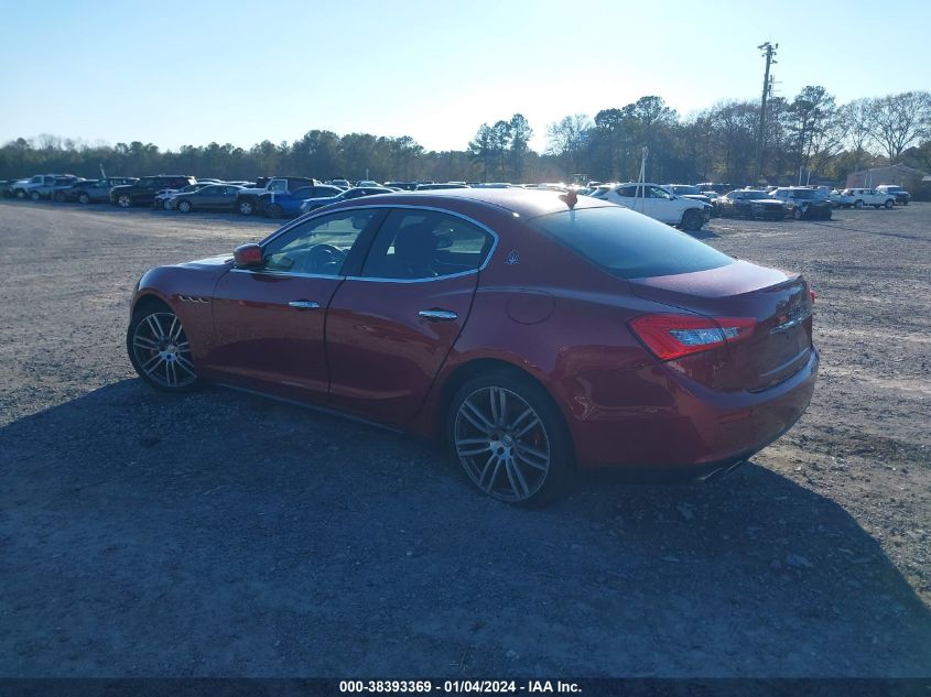 2015 MASERATI GHIBLI - ZAM57XSA7F1144238