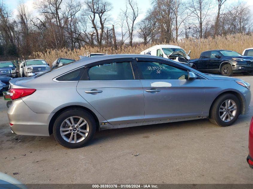 2016 HYUNDAI SONATA SE - 5NPE24AF0GH334634