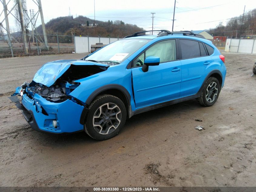 2016 SUBARU CROSSTREK 2.0I PREMIUM - JF2GPABC4G8243783