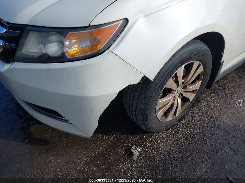 2015 HONDA ODYSSEY EX-L - 5FNRL5H63FB009371