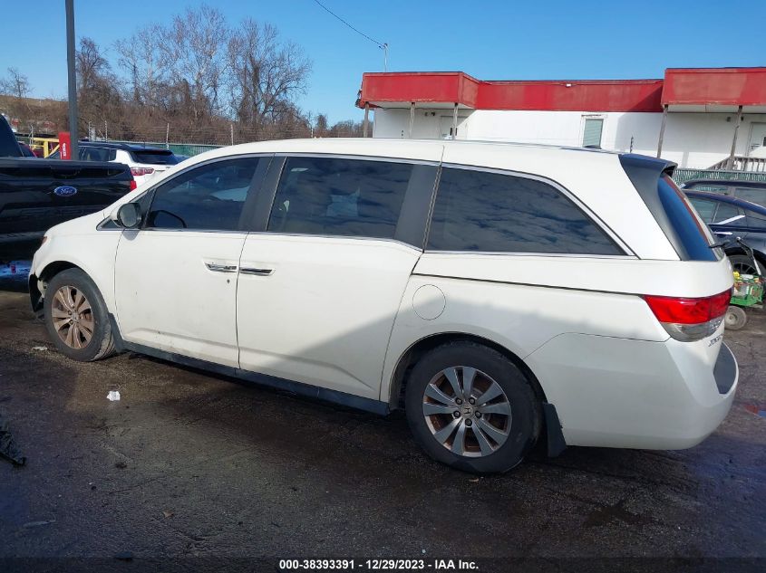 2015 HONDA ODYSSEY EX-L - 5FNRL5H63FB009371