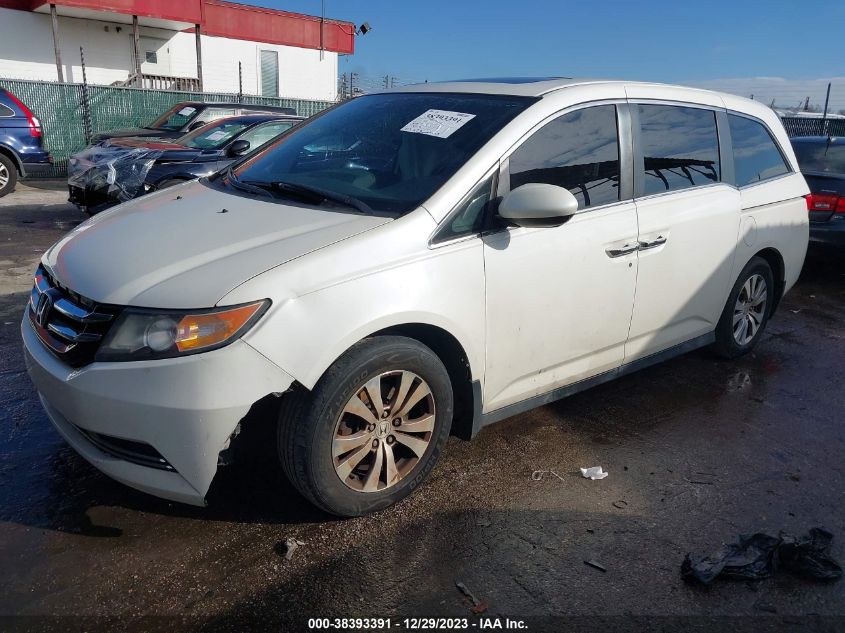 2015 HONDA ODYSSEY EX-L - 5FNRL5H63FB009371