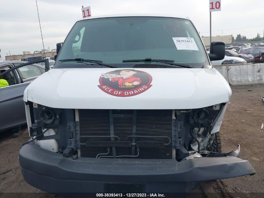 2015 CHEVROLET EXPRESS 2500 WORK VAN 1GCWGFCFXF1264032