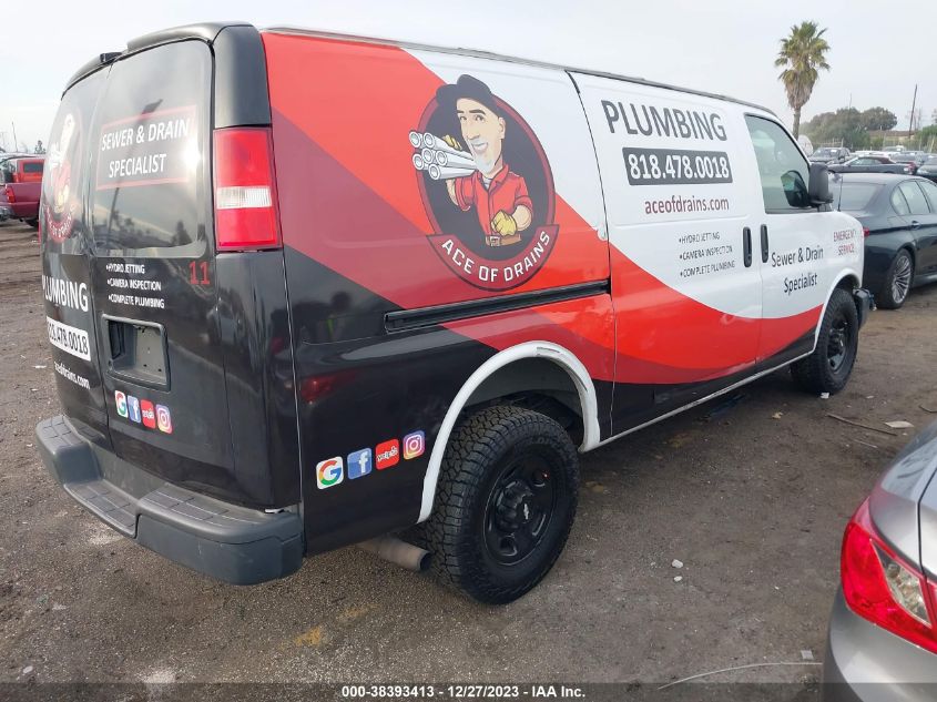 2015 CHEVROLET EXPRESS 2500 WORK VAN 1GCWGFCFXF1264032
