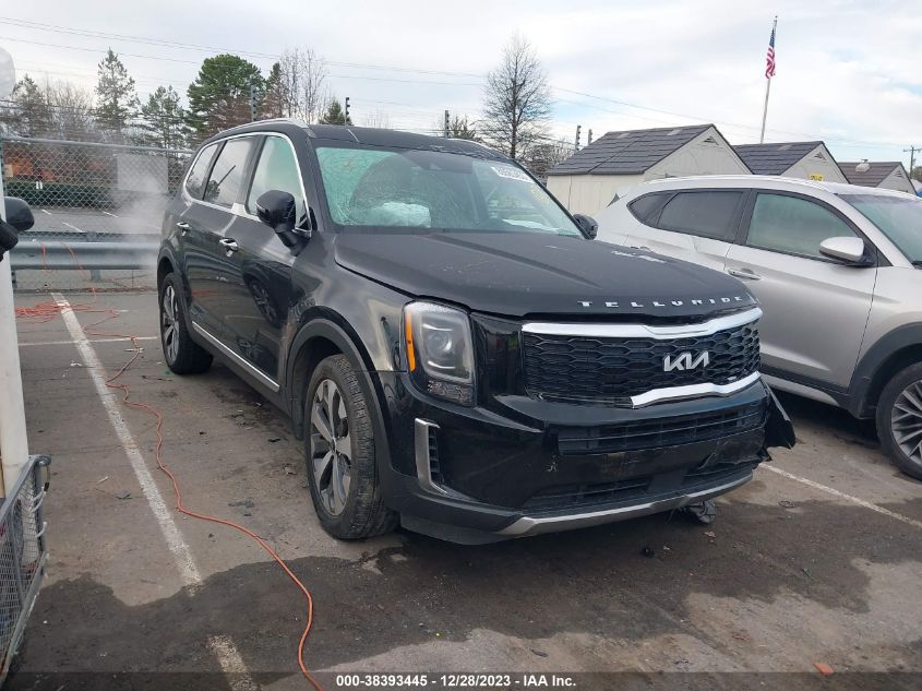 Lot #2539237802 2022 KIA TELLURIDE S salvage car