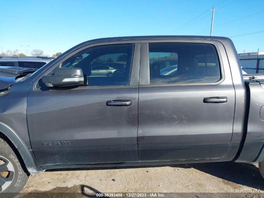 2019 RAM 1500 REBEL - 1C6SRFLT6KN722884