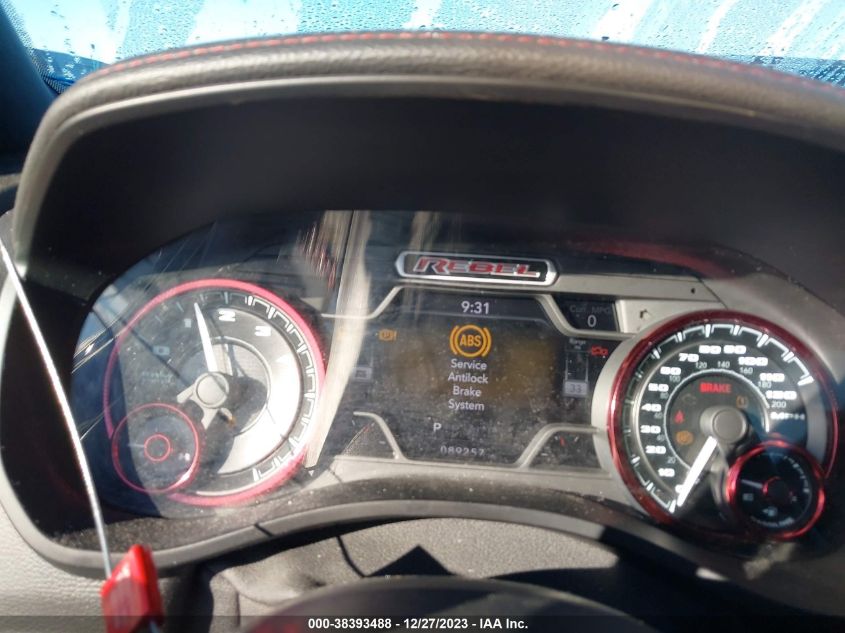 2019 RAM 1500 REBEL - 1C6SRFLT6KN722884