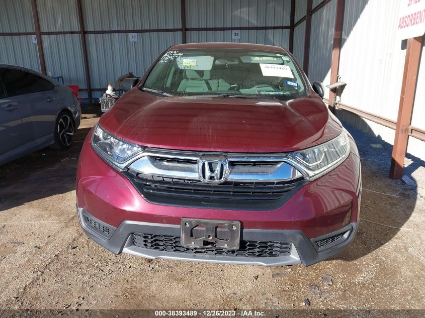 2017 HONDA CR-V LX - 7FARW5H37HE003206