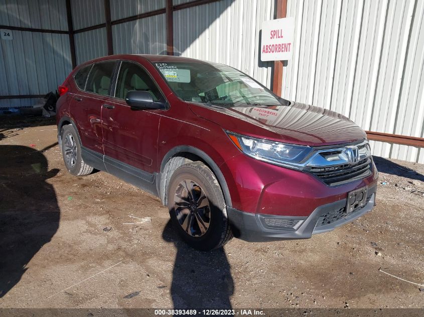 2017 HONDA CR-V LX - 7FARW5H37HE003206