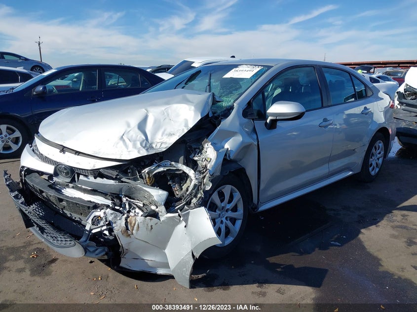 VIN 5YFEPMAE7MP231251 2021 TOYOTA COROLLA LE