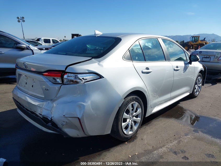 VIN 5YFEPMAE7MP231251 2021 TOYOTA COROLLA LE