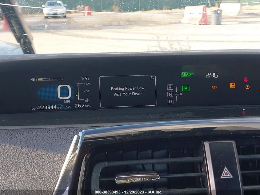 2016 TOYOTA PRIUS TWO ECO - JTDKARFU4G3003674