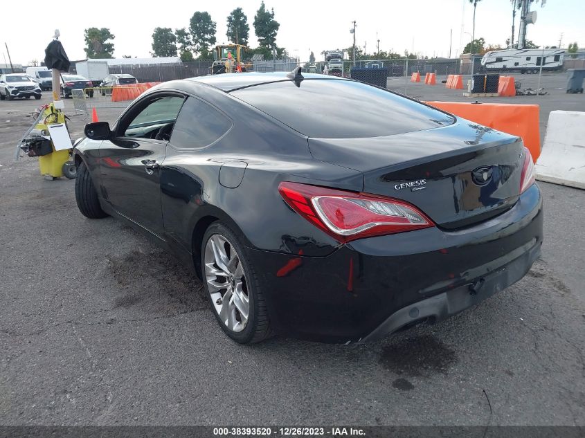 2013 HYUNDAI GENESIS 2.0T - KMHHT6KDXDU107533