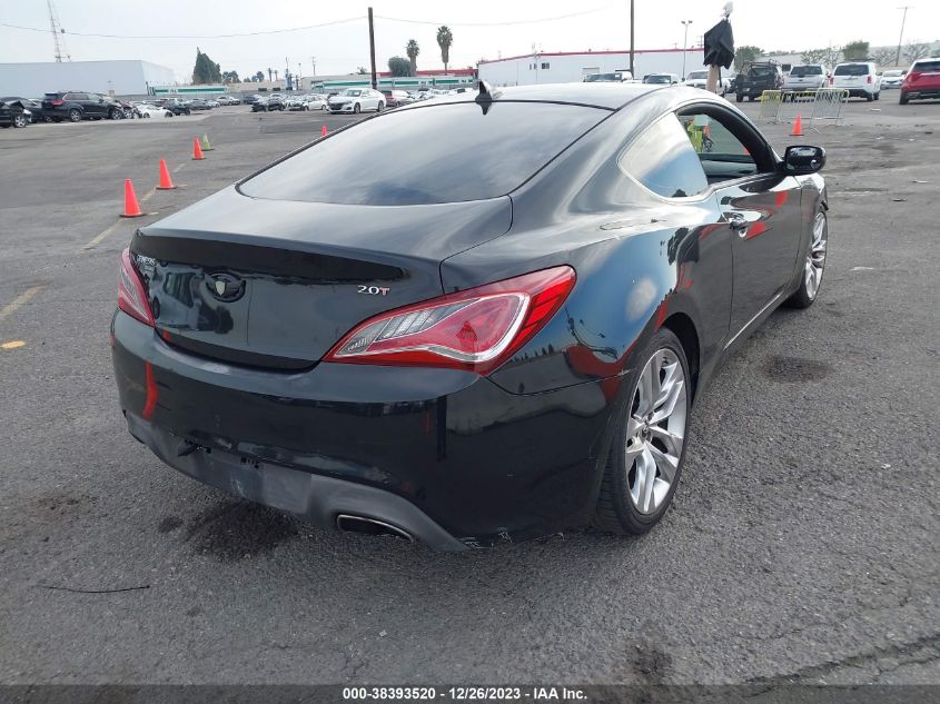 2013 HYUNDAI GENESIS 2.0T - KMHHT6KDXDU107533