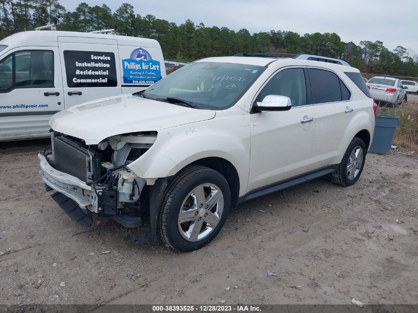 2014 CHEVROLET EQUINOX LTZ - 1GNALDEK0EZ133588