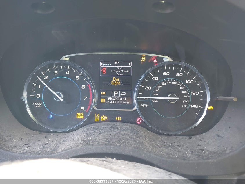 VIN JF2SJAWC8JH444387 2018 SUBARU FORESTER 2.5I TOURING