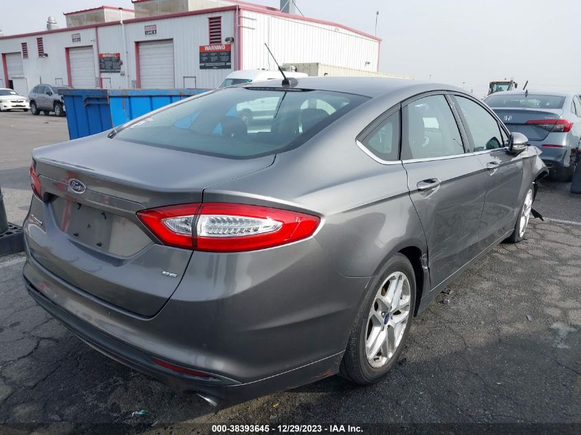 2014 FORD FUSION SE - 3FA6P0H70ER378534