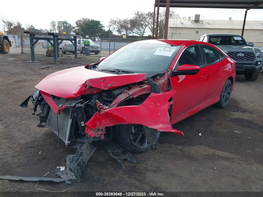 VIN 2HGFC2F80MH552692 2021 HONDA CIVIC SPORT