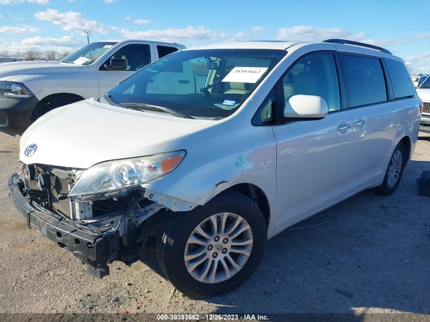 2015 TOYOTA SIENNA XLE PREMIUM 8 PASSENGER - 5TDYK3DC4FS604952