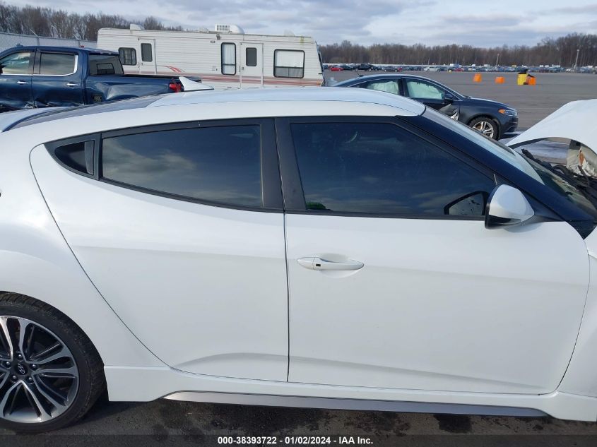 2016 HYUNDAI VELOSTER TURBO - KMHTC6AE6GU271306