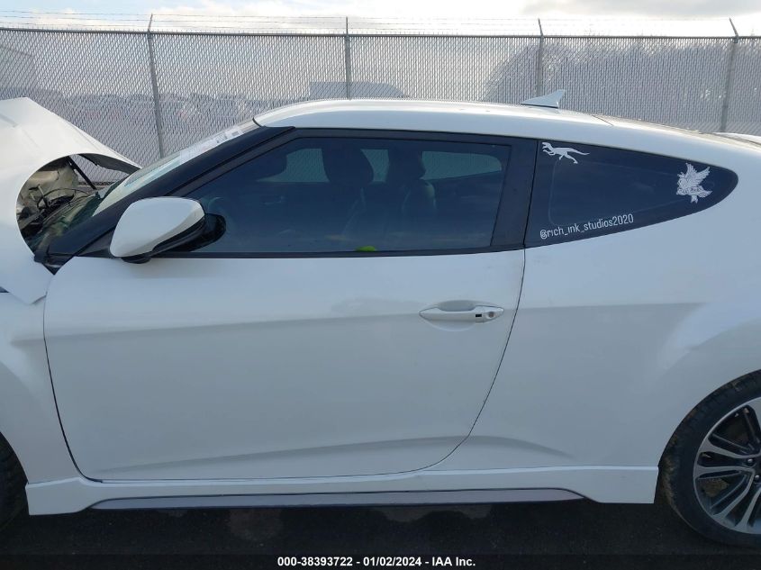 2016 HYUNDAI VELOSTER TURBO - KMHTC6AE6GU271306